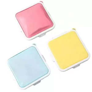 Leak-proof Airtight Eco-Friendly Silicone Heatable Bread Sandwich Toast Container Food Storage Lunch Box