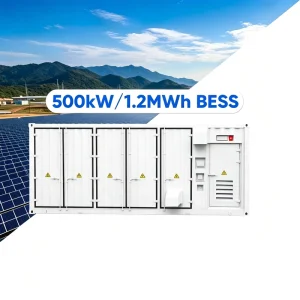 LiFePO4 20ft 5MWh 10MW 1500V DC Solar Power Container Liquid Cooling Energy Storage System CAN