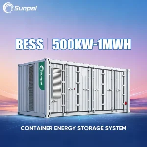 Lifepo4 Battery Storage System 1MW 2MW 1000KW 2000KW BESS Solar Battery Container