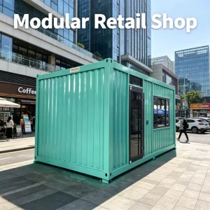Light Steel Frame Modular Shop Baked Painted Steel Frame for Pop Up Retail Store Business Asset