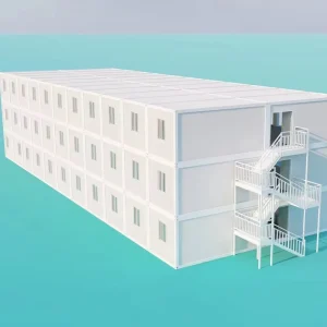 Light Steel Modular Flat Pack Container Detachable Storage for Office Bedroom Hotel or Living Room Use