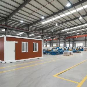 Lightweight Durable Movable 20ft Container Home Tiny Mobile Steel Sandwich Panel Waterproof Eco Friendly Solar