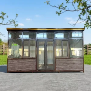 Lightweight Waterproof Expandable Prefab Steel Container House Anti Corrosion Fast Assembly Office Modern Design 5 Year Warranty
