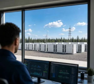 Liquid Cooled 5.015MWh Containerized BESS LiFePO4 Battery Energy Storage System Solar Grid Powered Industrial Commercial Use