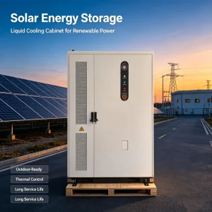 Liquid Cooled Energy Storage Cabinet 261 High Efficiency Heat Dissipation for Commercial Power Station