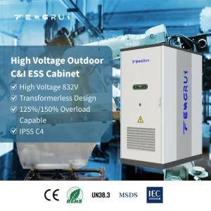Liquid Cooling Energy Storage Container Industrial & Commercial 261kWh ESS All In One Mobile Energy Storage System for Mining