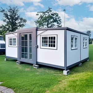 Livable 2 3 4 5 Bedroom Prefabricated Prefab Modular Mobile Home Folding Expandable Container House 20ft Living Tiny House 36