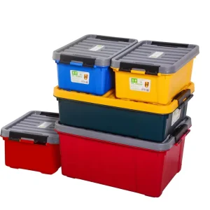 Long Lasting Household PP Storage Box Injection Molded Construction 55L Capacity Multifunctional Design Environment Friendly