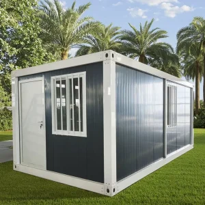 Low Cost Contemporary Design Independent Container House Factory Directly Assembled Sandwich Panel Steel Material Breathable