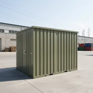 Low Cost Flat Pack Prefab House Steel Sandwich Panel 9ft Assemble Mobile Portable Foldable Detachable Container Storage