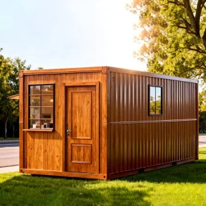 Low Cost Prefab Mobile Home 20ft Waist Folding Container House