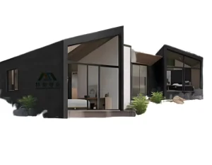 Low Cost Prefabricated Wooden House Eco-Friendly Solar-Powered Waterproof Modular Minimalist Cabin Home Hotel Apartment Workshop