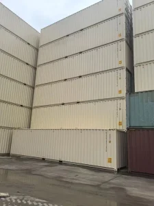 Low Order Quantity Manufactured 40ft HC High Cube Dry Type Steel Sandwich Panel 68CBM Capacity New Container