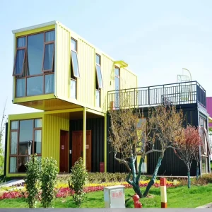 Luxury 2 Bedroom 40ft Steel Structure Villa New Design Prefab Home Container House for Shop or Office Use for Sale