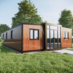 Luxury 20Ft 40Ft Waterproof Expandable Container Mobile Home Prefabricated Kitchen Bathroom Gym Eco Friendly Fast Install for