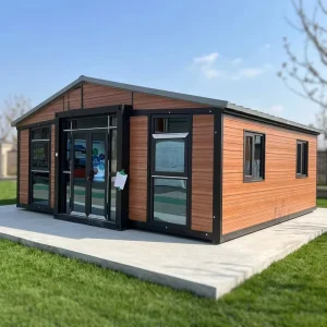 Luxury 20ft 30ft 40ft Expandable Waterproof Container House Modern Prefab Home Standard Thickness Marble Bathroom Hotel