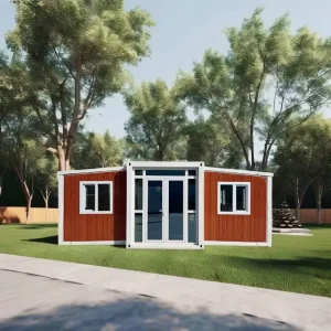 Luxury 20ft 40ft Expandable 2 Bedroom Modular Prefabricated Tiny Container House