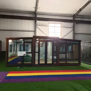 Luxury 20ft 40ft Expandable Steel Structure Container House Double Wing Folding Prefab 2 Bed 3 Bed 4 Bed with Bathroom