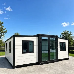 Luxury 20ft 40ft Prefab Expandable Container House Foldable Kitchen Modern Design Customizable Color Villa Supermarket