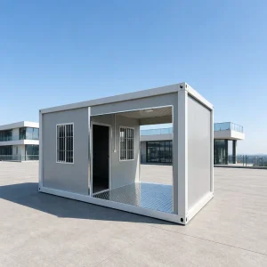 Luxury 20ft Flat Pack Modular Container House for Construction Site Office and Labor Camp Housing Prefab House