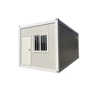 Luxury 20ft Foldable Container House Modular Prefab Folding Container Home for Temporary Office and Fast Installation Living