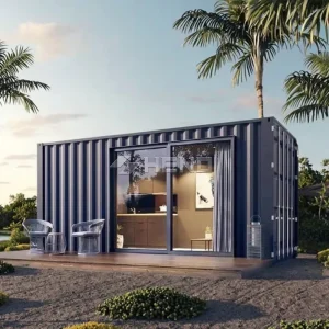 Luxury 20ft Shipping Container House with One Bedroom Luxury Waterproof Prefabricated House for Hotel or Supermarket Use