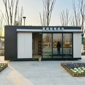 Luxury 20ft or 40ft Shipping Container Home Modular Prefab Tiny Cabin with Portable Office and Smart Tech