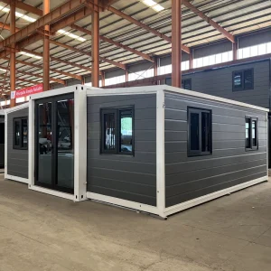 Luxury 40Ft 20Ft Prefab Villa 2 5 Bedrooms Expandable Container Home Portable Mobile Tiny House Made Of Steel