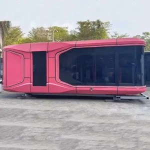 Luxury China Manufactured Mobile Home Portable Prefabricated Modular Steel Container House on Sale