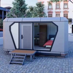 Luxury Container House Space Capsule House Prefabricated House Mobile Villa Waterproof Windproof Modular Living Tiny Home
