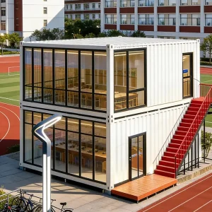 Luxury Design Steel Structure Prefabricated Tiny House Modular Breathable Prefab Container House