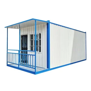 Luxury Eco-Friendly 20ft Prefabricated Modular Mobile Container Home with Flatpack Roof