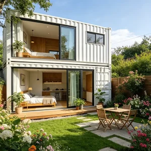 Luxury Eco Movable Prefab Modern Villa Container House Sound Insulation Sandwich Panel Outdoor Cafe Leisure Venue Beach Holiday