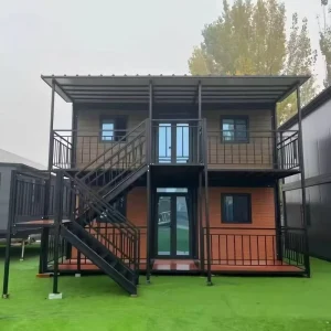 Luxury Expandable Container Home Portable Villa Mobile Hotel Made of Steel Prefabricated Module House