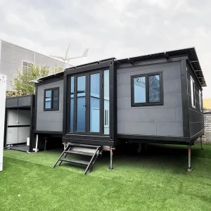 Luxury Expandable Container House 20Ft 40Ft Prefabricated Portable House With Bathroom