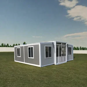 Luxury Expandable Container House Double Wing Folding Prefab Home for Resort & Guest House Mobile Living Space