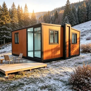 Luxury Expandable Container Module House Prefabricated Home Modular Two Story Container House Modern Design 5 Year Warranty