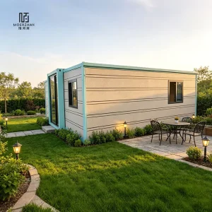 Luxury Expandable Foldable Container House 40ft Prefab Villa Home with Bathroom for Resort Camping