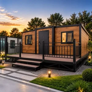 Luxury Expandable Prefab House 20ft 40ft Portable Folding Container Home Modern Bedroom Modular Cabin for Office Shop