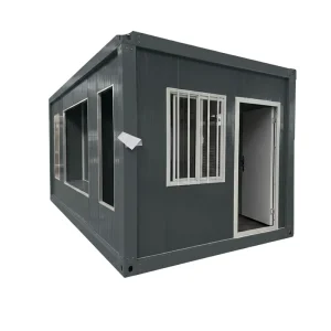 Luxury Flat Pack Container House for Outdoor Residential Living Including Bedroom and Bathroom Prefab Shipping Container Home