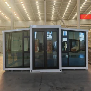 Luxury Folding Expandable Container House Prefabricated Light Steel Modern Certified Waterproof Hurricane Proof Outdoor Tiny