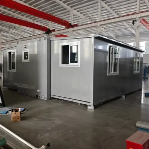Luxury Hurricane Proof Waterproof Steel Structure Container Mobile Home Prefab Modular Folding Homes Fire Resistant Easy Modern