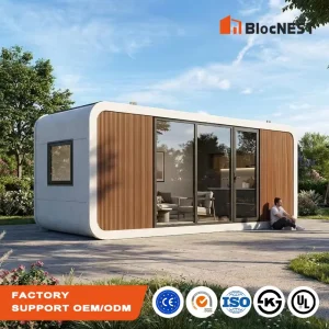 Luxury Mobile Custom House Apple Cabin 20ft 40ft Prefabricated Modulo Casa Home Tiny Bungalow House Waterproof House for Sale