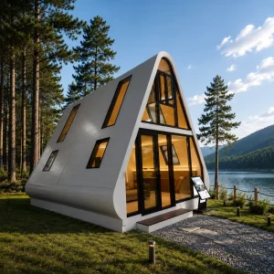 Luxury Modular Prefab Capsule Tiny House Movable Mobile Home for Hotel Airbnb Projects