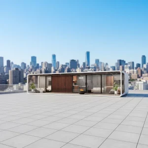 Luxury Pod Space Villa Prefab Portable Modular Steel Waterproof Container House Capsule Apartment