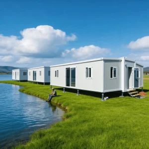 Luxury Prefabricated Container House for ADU with Kitchen and Bathroom Modular Expandable Home