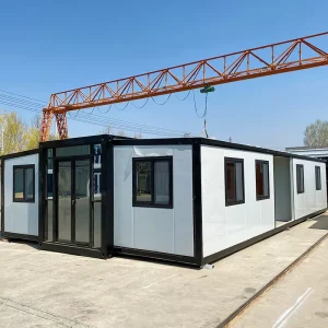 Luxury Prefabricated Container House with Modern Design Waterproof Fireproof Steel Structure