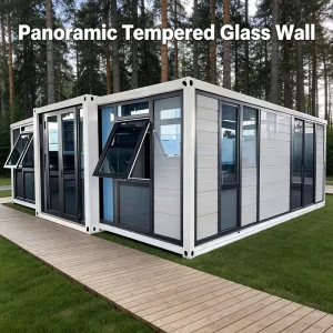Luxury Prefabricated Villa 3 Bedroom Expandable Modular Villa with Hurricane Resistance for Remote Island Housing Investment