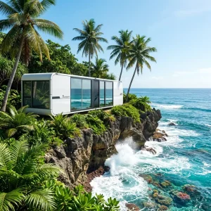Luxury Space Capsule House Prefab Modular Home with Panoramic Low E Glass for Glamping Resort & Hotel