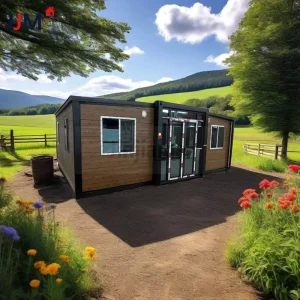 Luxury Steel Frame Kit 2 Bedroom Australian A1 Nz Portable Caravans Modular Granny Flat Expandable Container House on Wheels